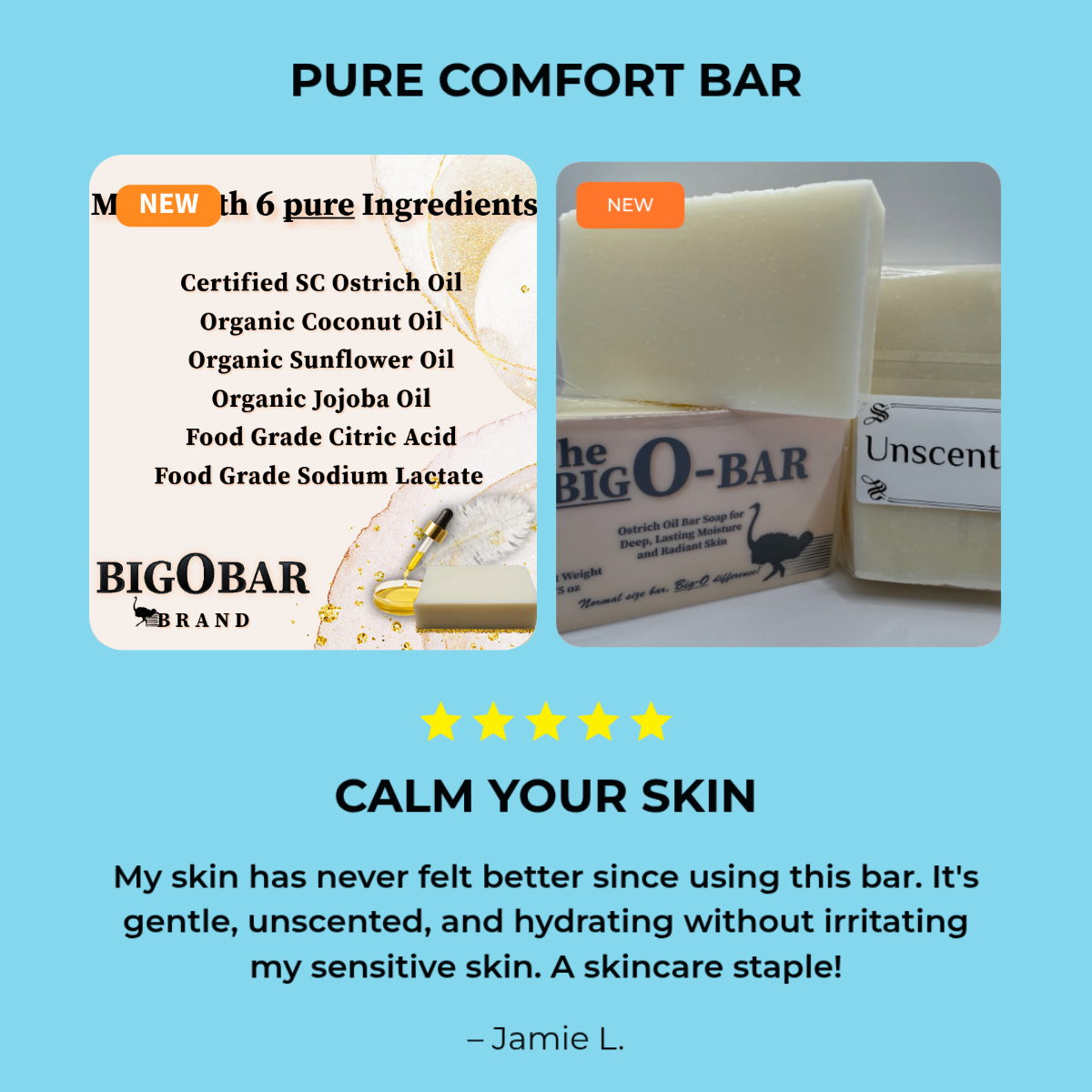 5-Pack Unscented | Sensitive Skin