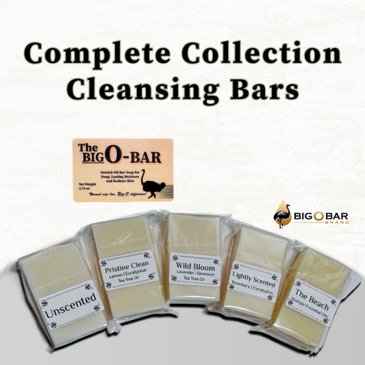 5-Pack Cleansing Bars - Complete Collection