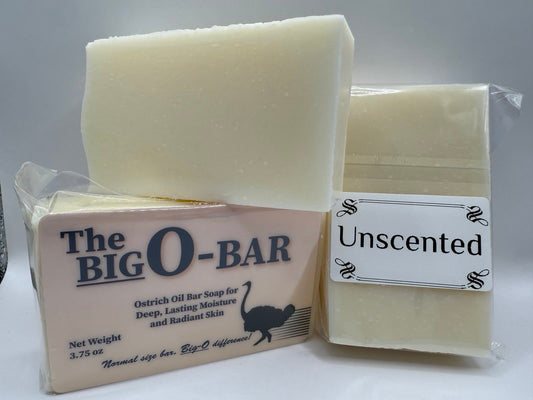 Premium ostrich oil bar soap – Unscented, Helps with Eczema